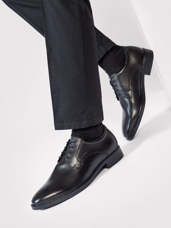 Geox Zapatos hasta el tobillo Geox U Gladwin A U024WA 00043 C9999 Negro