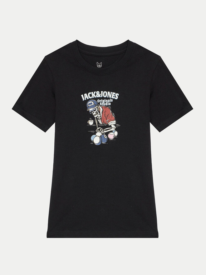 Jack&Jones Junior Jack&Jones Junior Camiseta Eight Skull 12267395 Negro Standard Fit