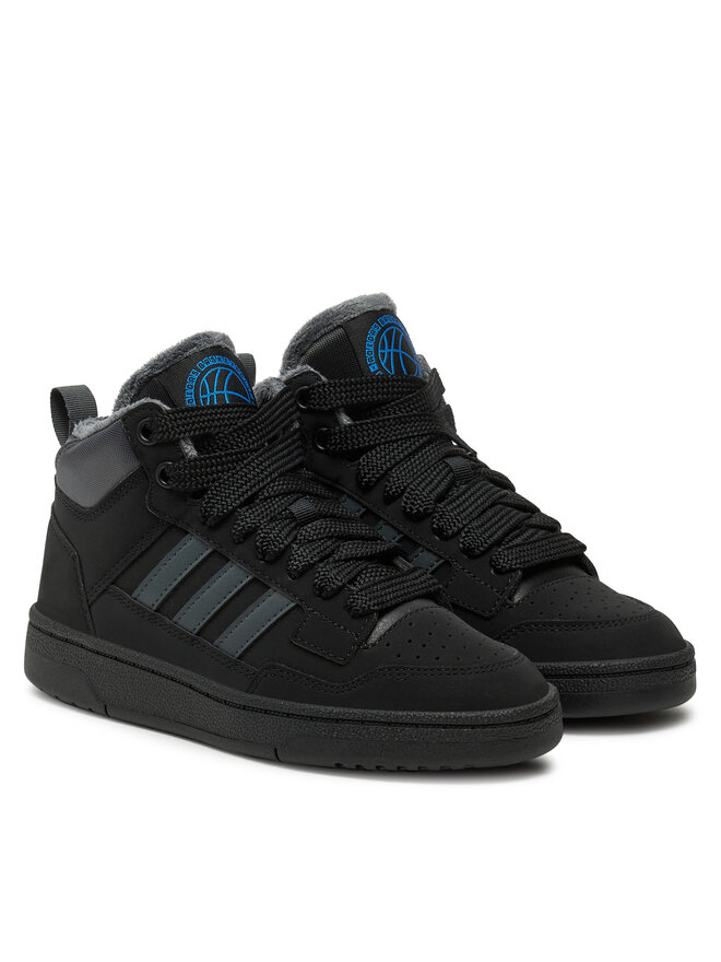 adidas Sneakersy adidas Rapid Court Mid Winterized JR2804 Čierna
