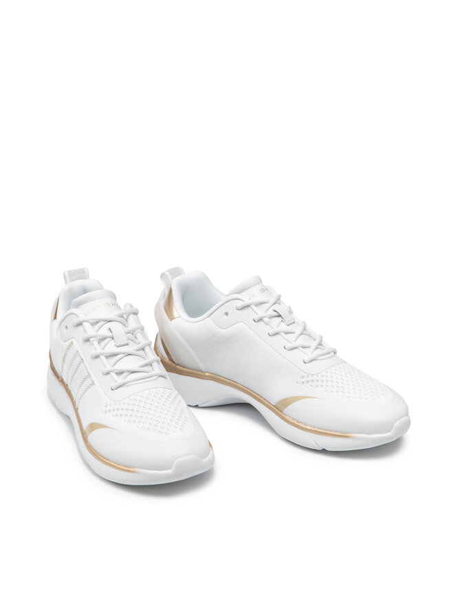 Tommy Hilfiger Αθλητικά Tommy Hilfiger Knited Light Sneaker FW0FW05791 Λευκό