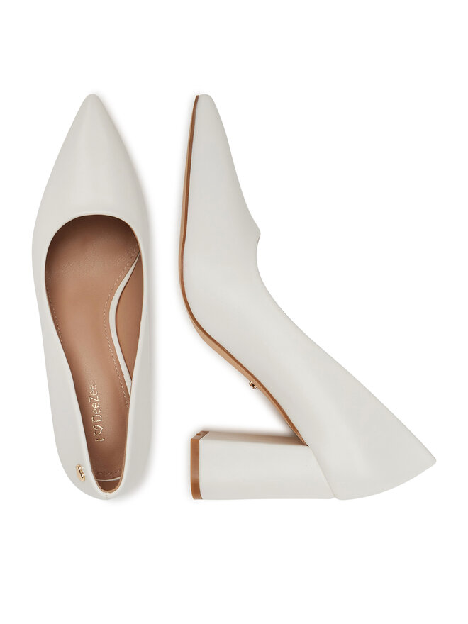 DeeZee Tacones DeeZee KB-008 Blanco