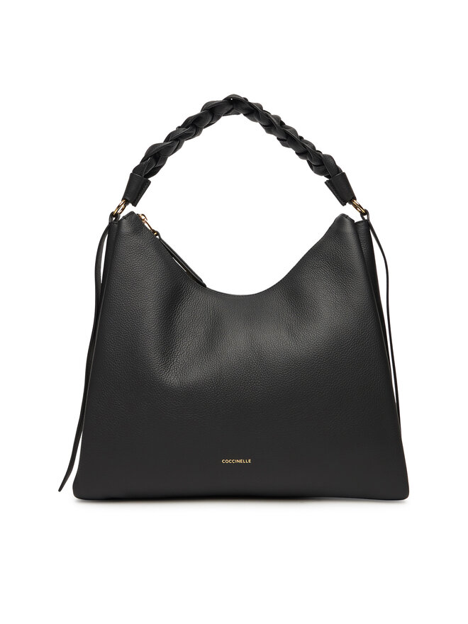 Coccinelle Handtasche Coccinelle M50 Boheme Grana Double E1 M50 13 02 01 Schwarz