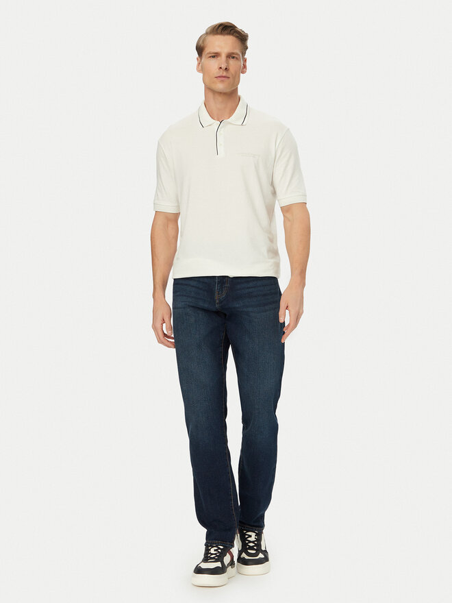 Armani Exchange Armani Exchange Poloshirt XM001557 AF10363 U0009 Weiß Regular Fit