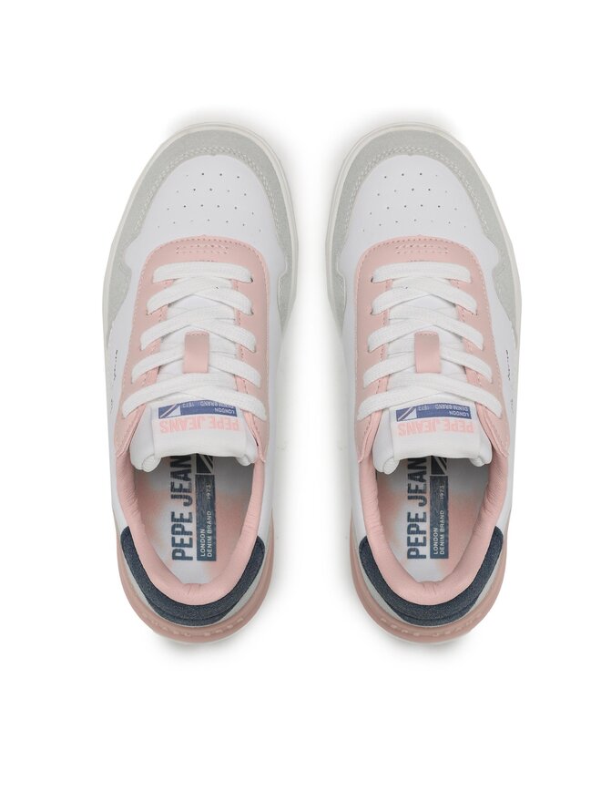 Pepe Jeans Сникърси Pepe Jeans Baxter Basic G PGS30579 Бял