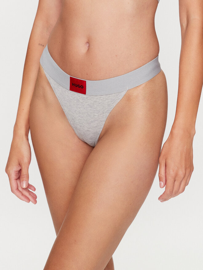 HUGO Hugo Стрінги String Red Label 50492326 Сірий