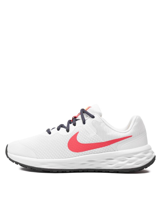 Nike Buty do biegania Nike Revolution 6 Nn (Gs) DD1096 101 Biały