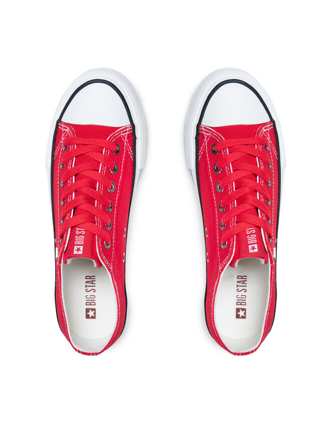 Big Star Shoes Trampki Big Star Shoes DD274A234R36 Czerwony