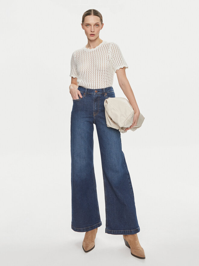 Gap Gap Marškinėliai 864914 Balta Regular Fit