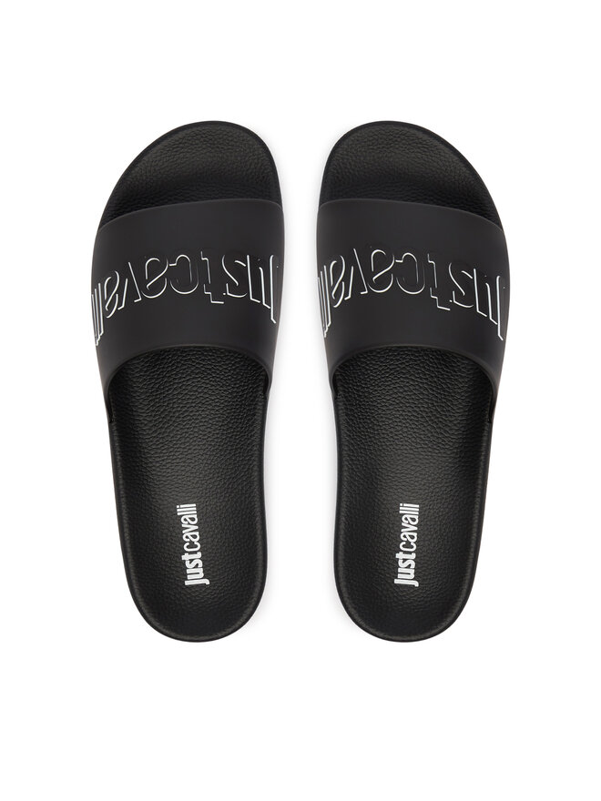 Just Cavalli Шльопанці Just Cavalli 80QA3SZ1 ZSE50 Чорний