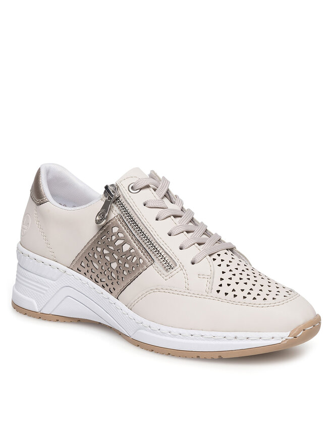 Rieker Sneakers Rieker N4344-60 Écru