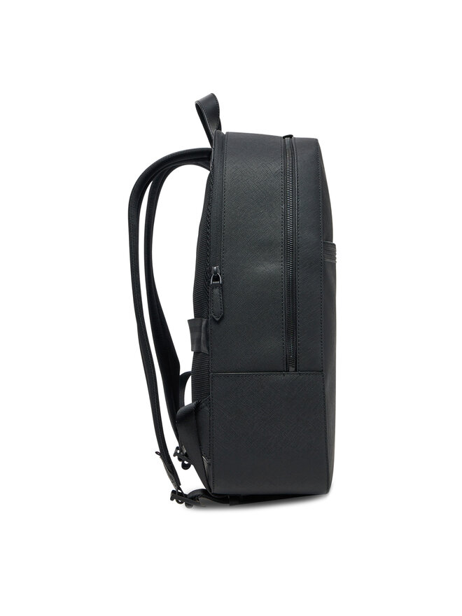 Tommy Hilfiger Batoh Tommy Hilfiger Th Business Leather Backpack AM0AM13213 Černá