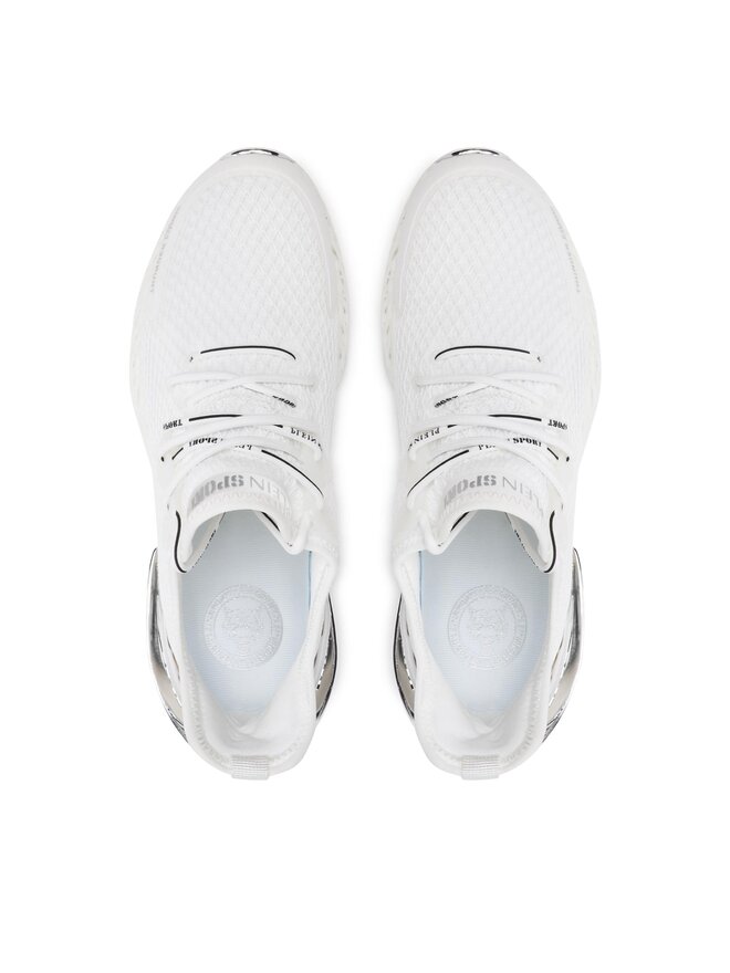 Plein Sport Snīkeri Plein Sport The Scratch FABS USC0335 PTE003N Balts
