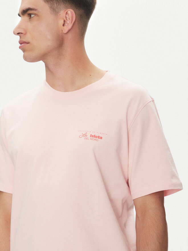 Jack&Jones Jack&Jones Marškinėliai Almeria 12276785 Rožinė Relaxed Fit