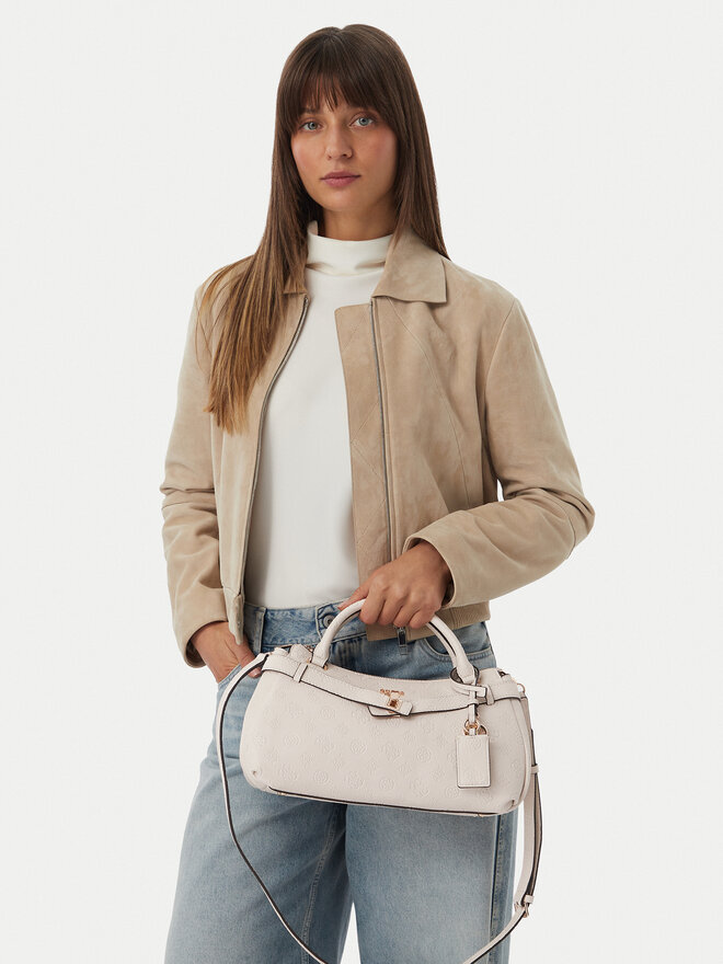 Guess Handtasche Guess Ella Logo HWPD97 46050 Creme