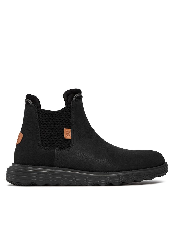 Hey Dude Боти тип челси Hey Dude Branson Boot M Craft Leather 40187-001 Черен