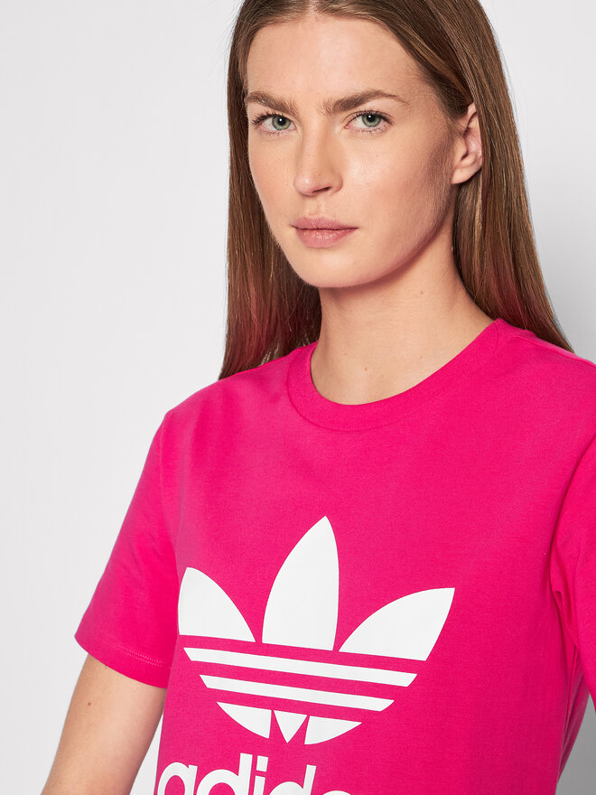 adidas adidas T-shirt adicolor Classics Trefoil HG3785 Ružičasta Regular Fit