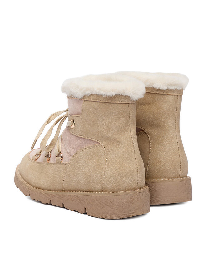 DeeZee Schneeschuhe DeeZee 17125-1-BEIGE PU Beige