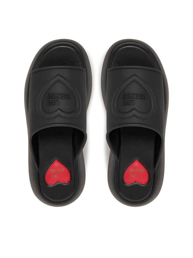 LOVE MOSCHINO Natikače LOVE MOSCHINO JA28207I0MI40000 Crna