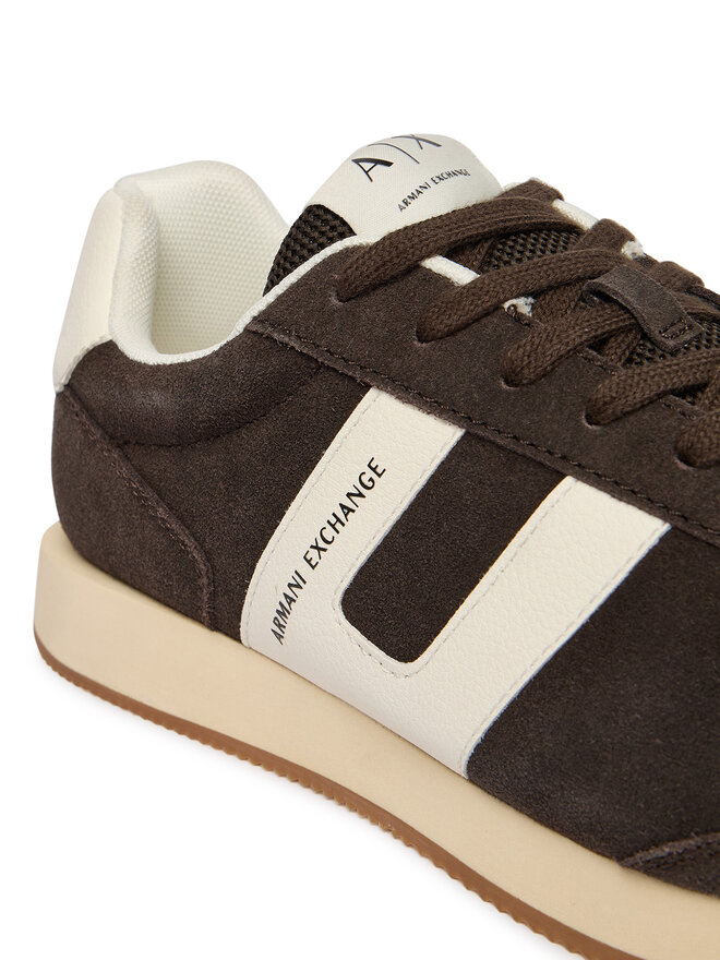 Снікерcи Armani Exchange XM002689 AF17447 M6334 Коричневий