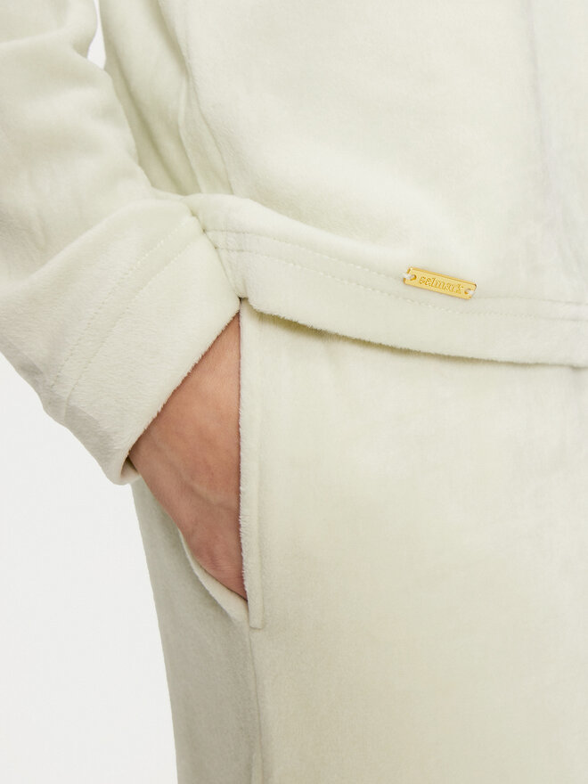 Selmark Selmark Pyjama Polar Soft P6273 Grün Regular Fit