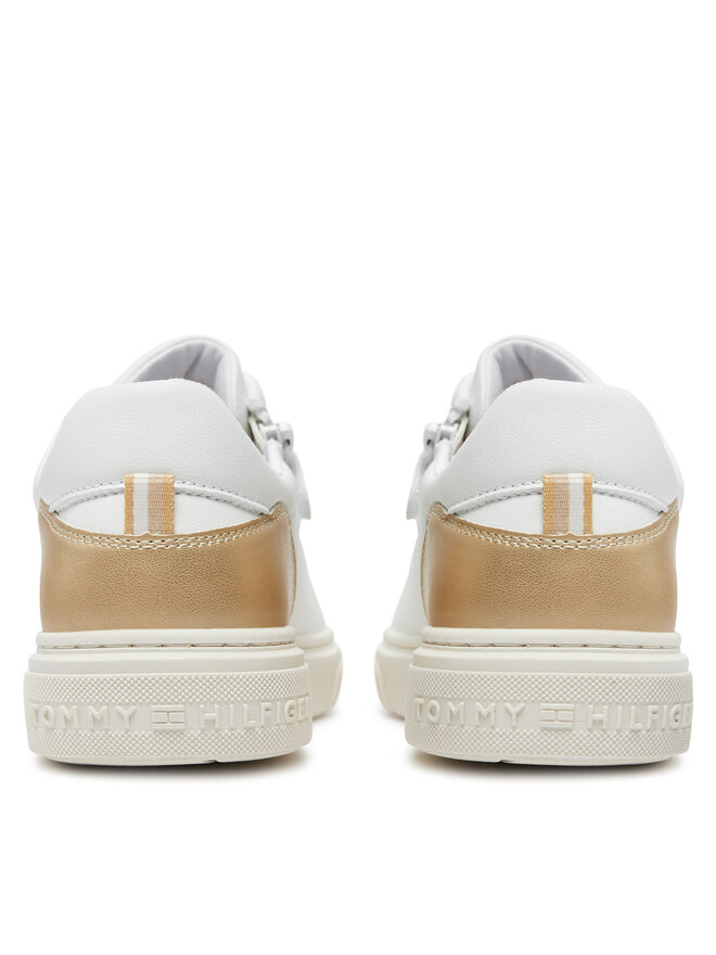 Tommy Hilfiger Sneakers Tommy Hilfiger Low Cut Lace-Up Sneaker TA9-33539-1351 S Alb