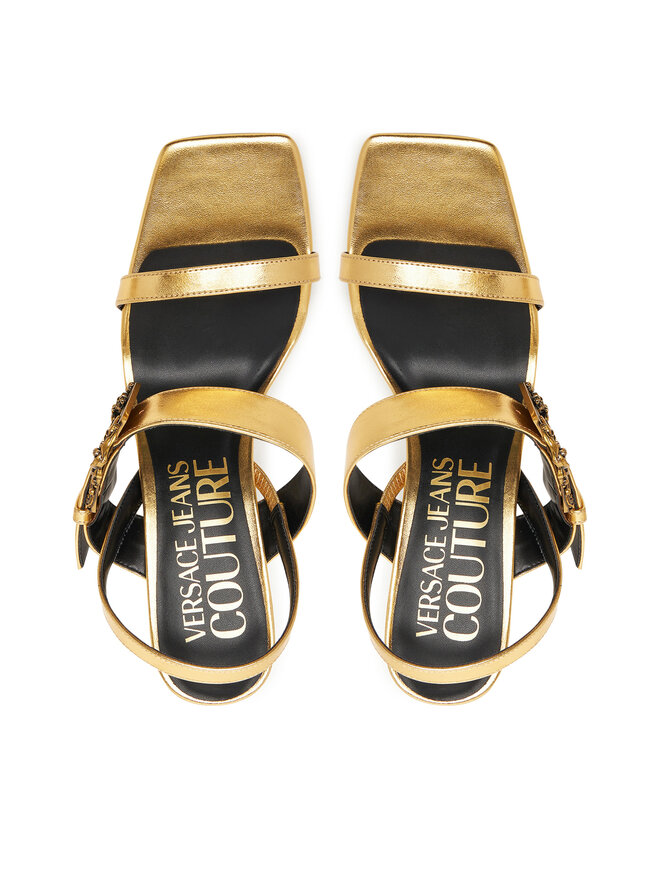 Versace Jeans Couture Сандали Versace Jeans Couture 79VA3S71 Златист