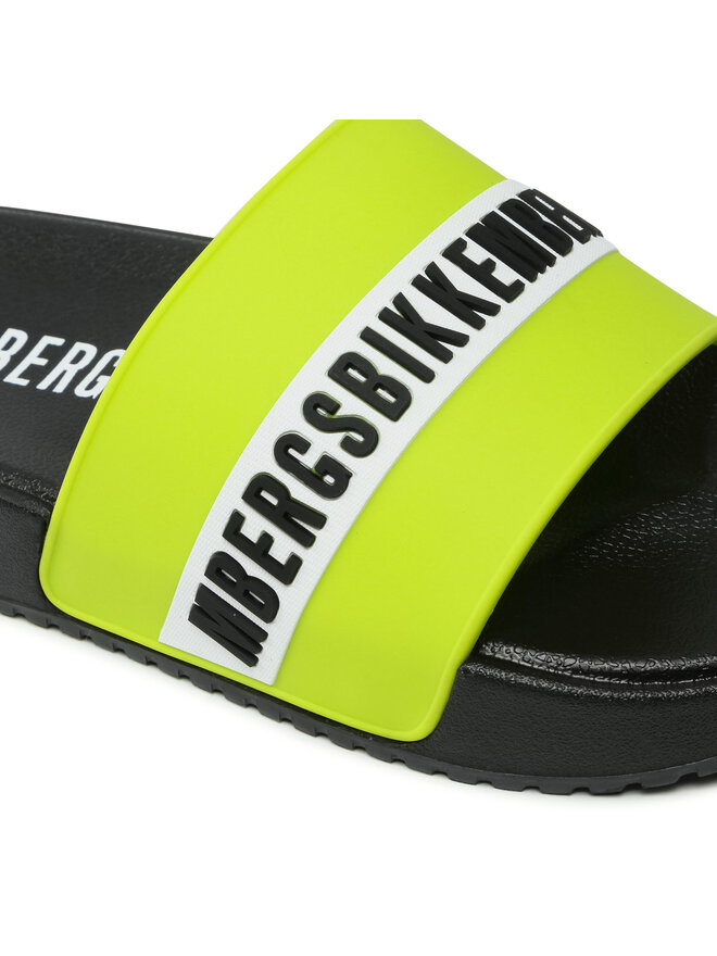 Bikkembergs Pantoletten Bikkembergs Roger B4BKM0051 Grün