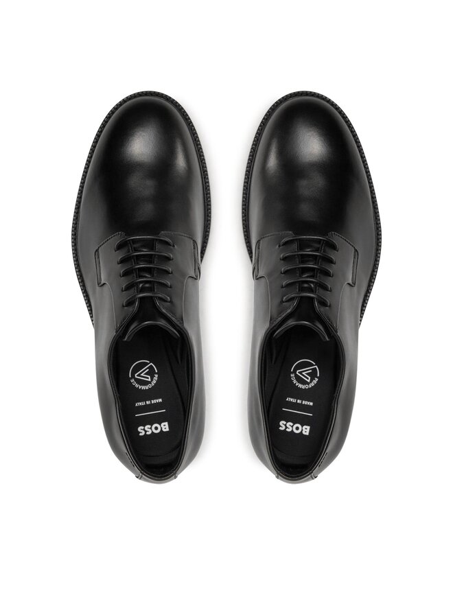 BOSS Halbschuhe Boss Dressletic Derb Bo 50513353 Schwarz