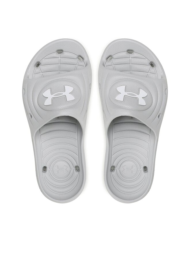 Under Armour Pantoletten Under Armour Ua B Locker IV Sl 3023787-100 Grau