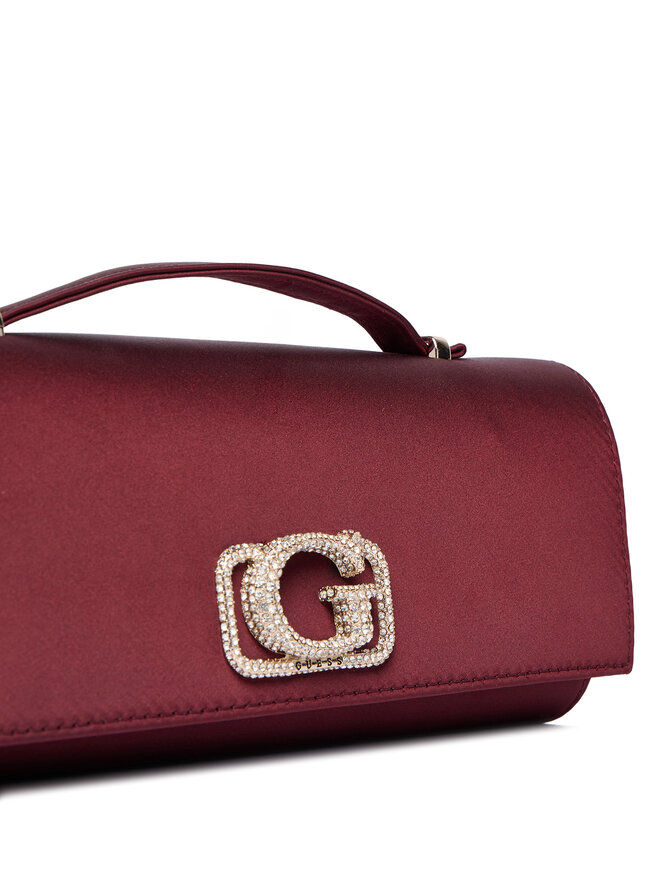 Guess Сумка Guess Zalina Mini HWSE93 50720 Бордовий