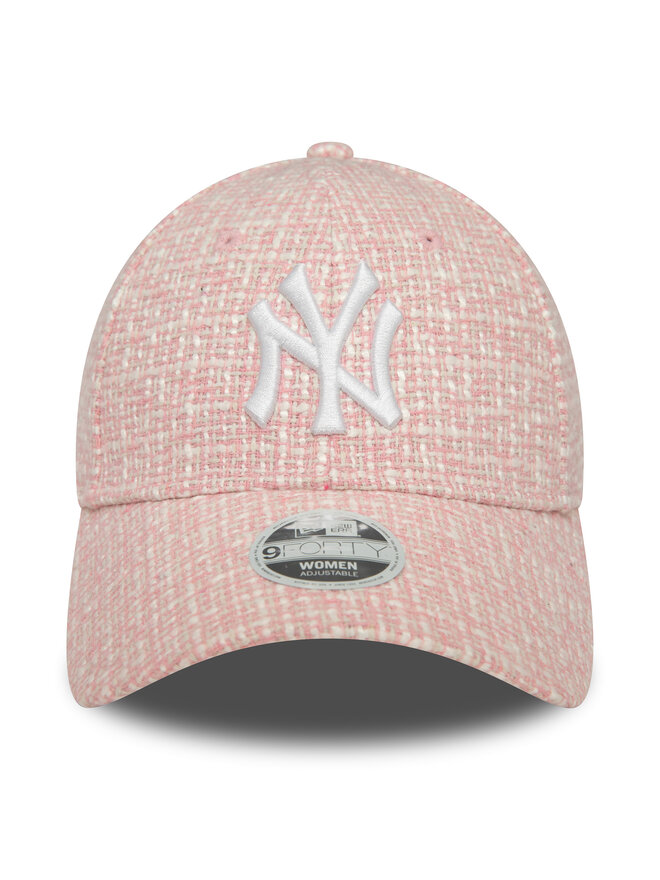 New Era Шапка с козирка New Era Wmns Summer Tweed Nyy 60434980 Розов