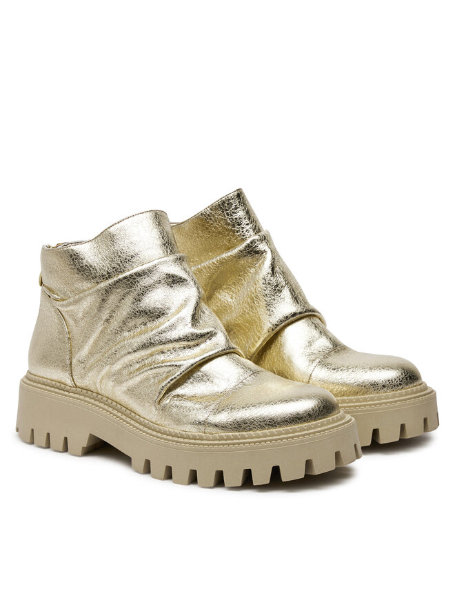 R.Polański Stiefeletten R.Polański 1881 Goldfarben