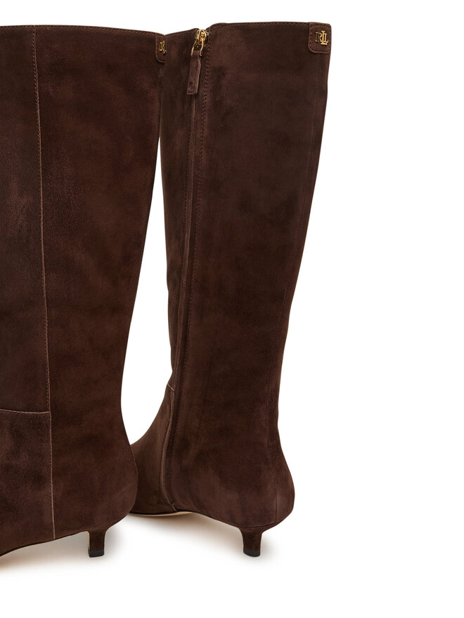 LAUREN RALPH LAUREN Stiefel LAUREN RALPH LAUREN Frncsa Tl Hl Bo Tal 802P15726002 Braun