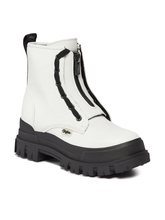 Buffalo Боти Buffalo Aspha Zip 1622314 Бял