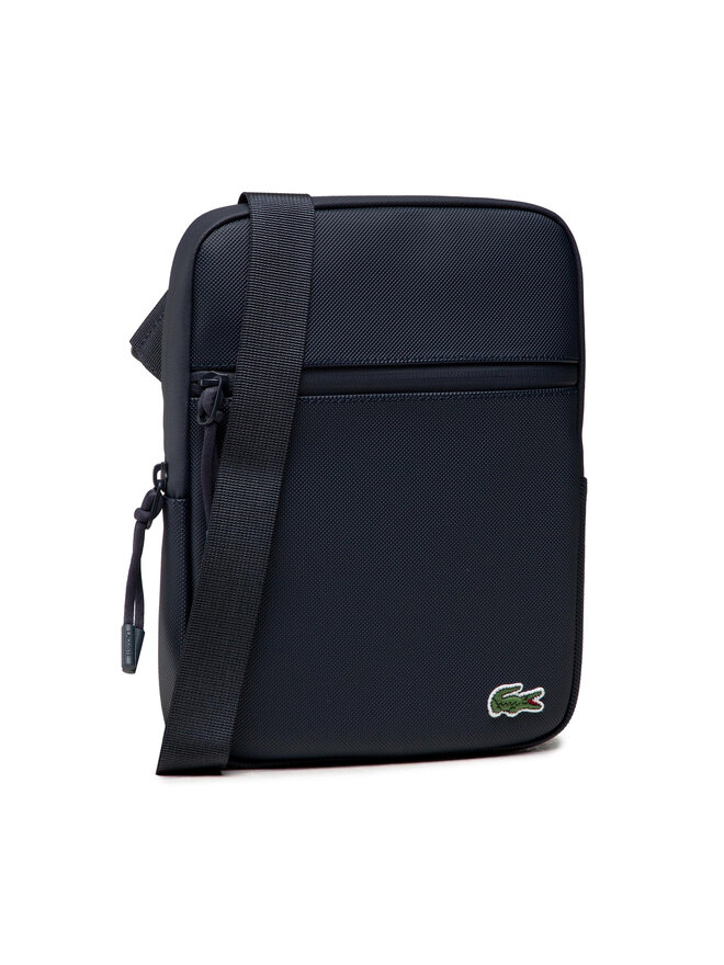 Lacoste Umhängetasche Lacoste M Flat Crossover Bag NH3308LV Blau