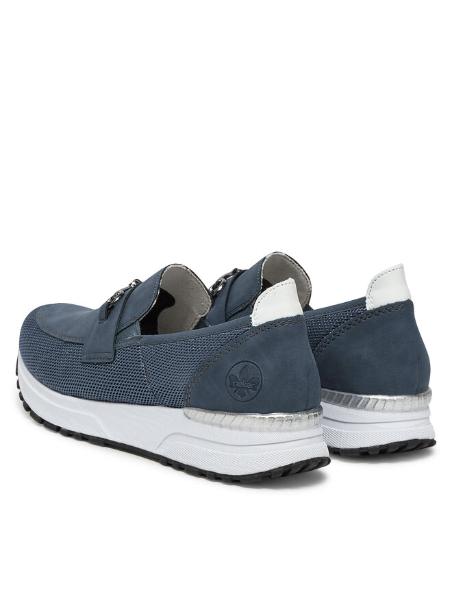 Rieker Halbschuhe Rieker N7455-14 Dunkelblau