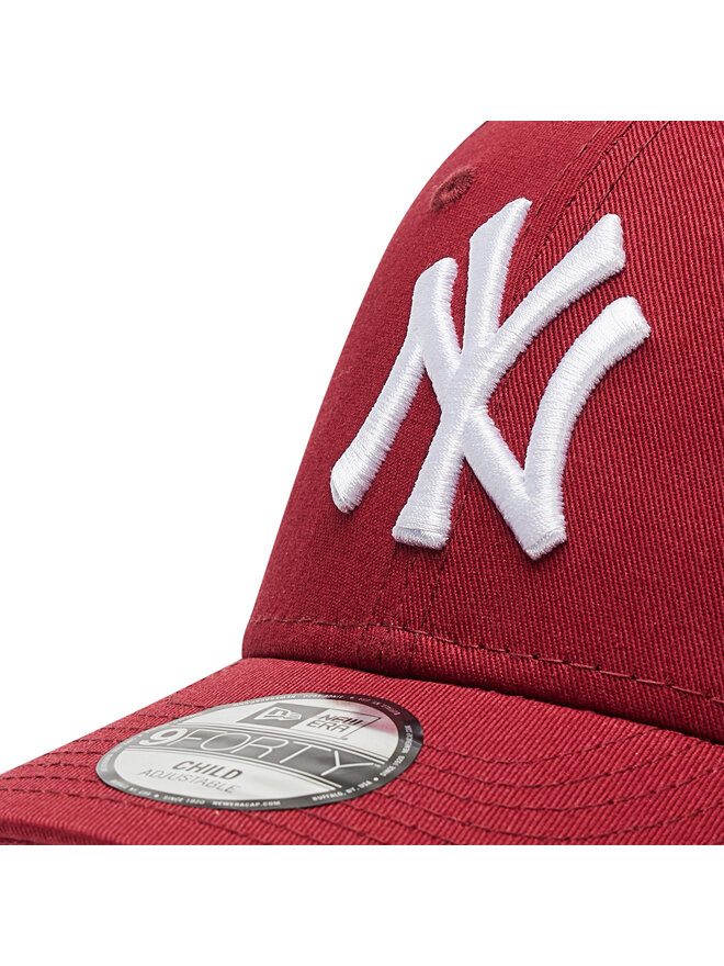 New Era Czapka z daszkiem New Era Kids League Essenti Youth 12745561 Bordowy
