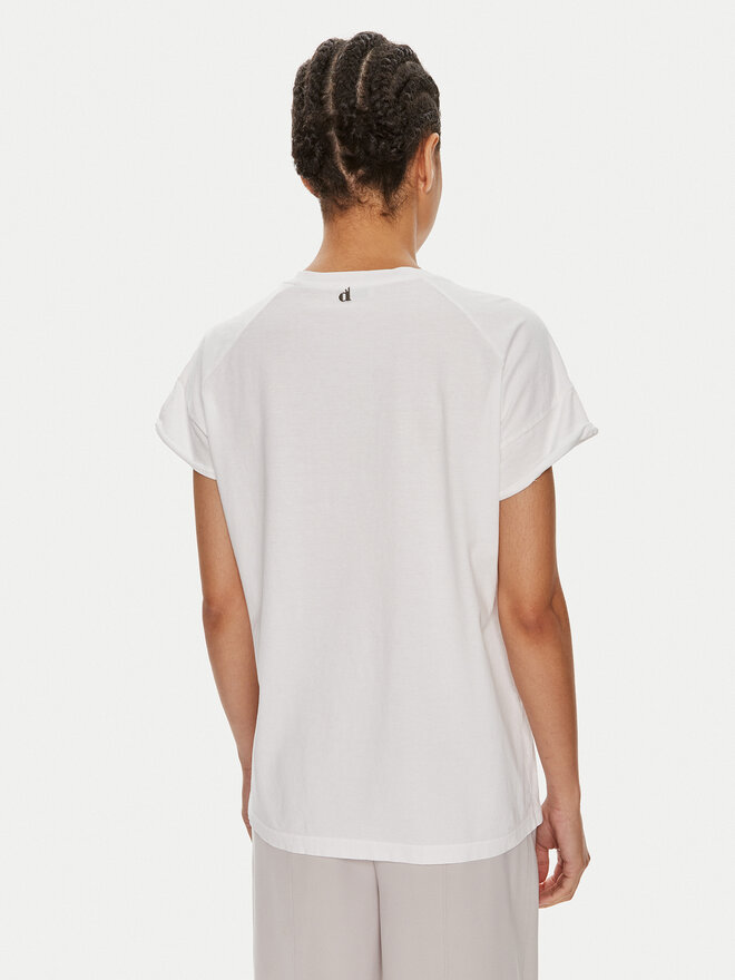 Dixie Dixie Camiseta T924J014 Blanco Regular Fit