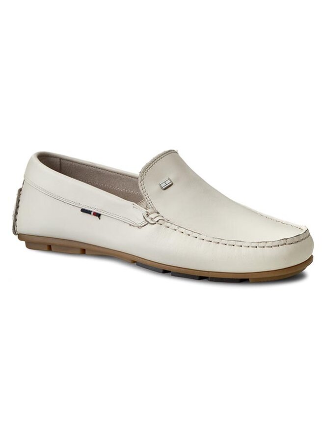 Tommy Hilfiger Mokasīni Tommy Hilfiger Alfa Hilfiger 4A_1 FM56820954 Balts