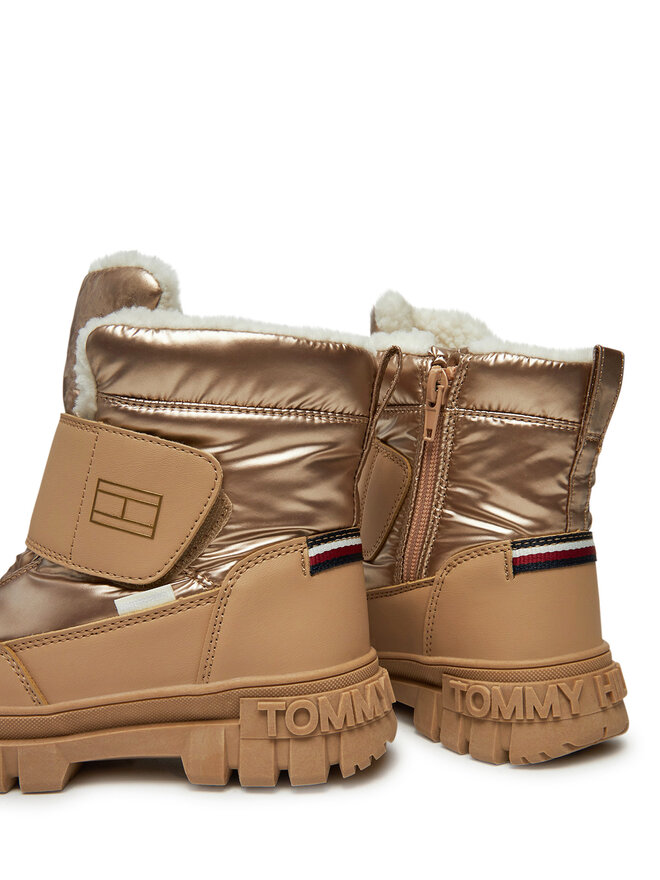 Tommy Hilfiger Schneeschuhe Tommy Hilfiger Fur Boot T1A5-33605-1695 S Beige