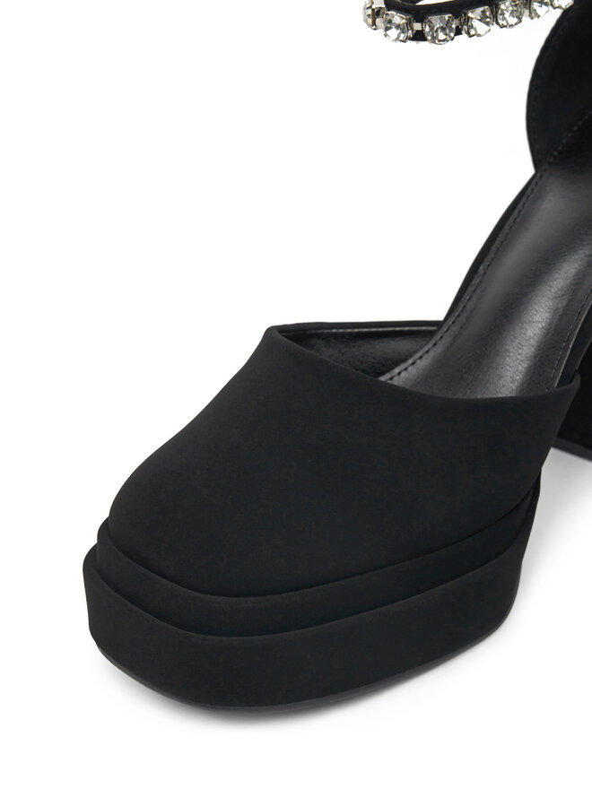 DeeZee Półbuty DeeZee LW85478-6 Czarny