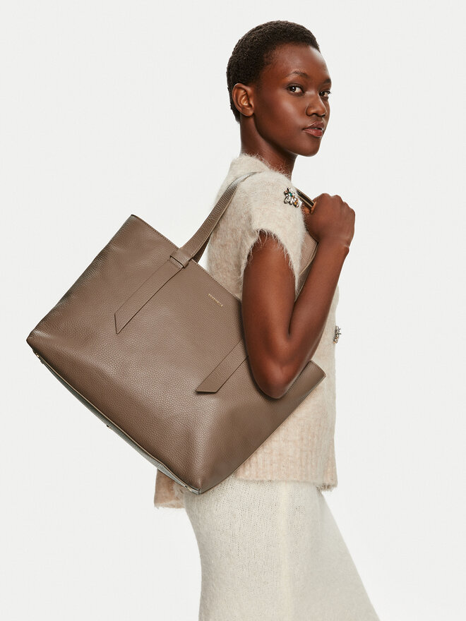 Coccinelle Handtasche Coccinelle R1K Coccinellemalory E1 R1K 11 01 01 Beige