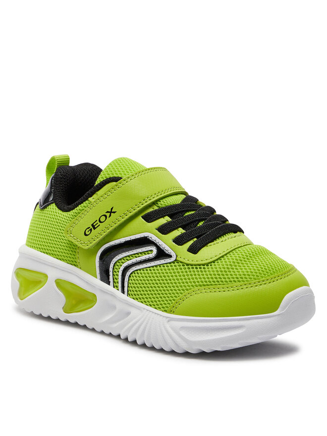 Geox Sneakersy Geox J Assister Boy J45DZC 014CE C3707 S Zelená