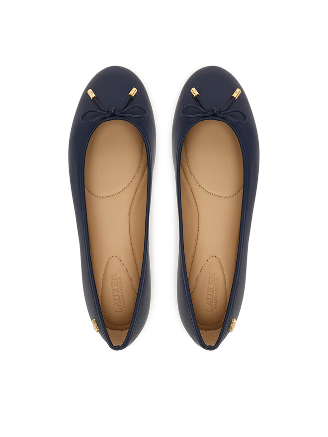 LAUREN RALPH LAUREN Baleriny LAUREN RALPH LAUREN Jayna 802940728004 Granatowy