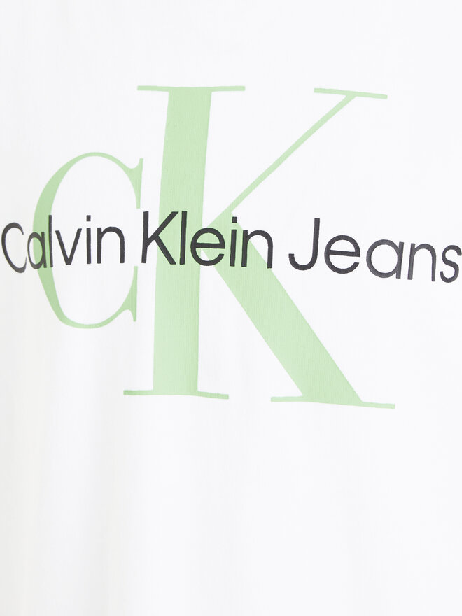 Calvin Klein Jeans Calvin Klein Jeans Camiseta Monogram IU0IU00460 Blanco Regular Fit