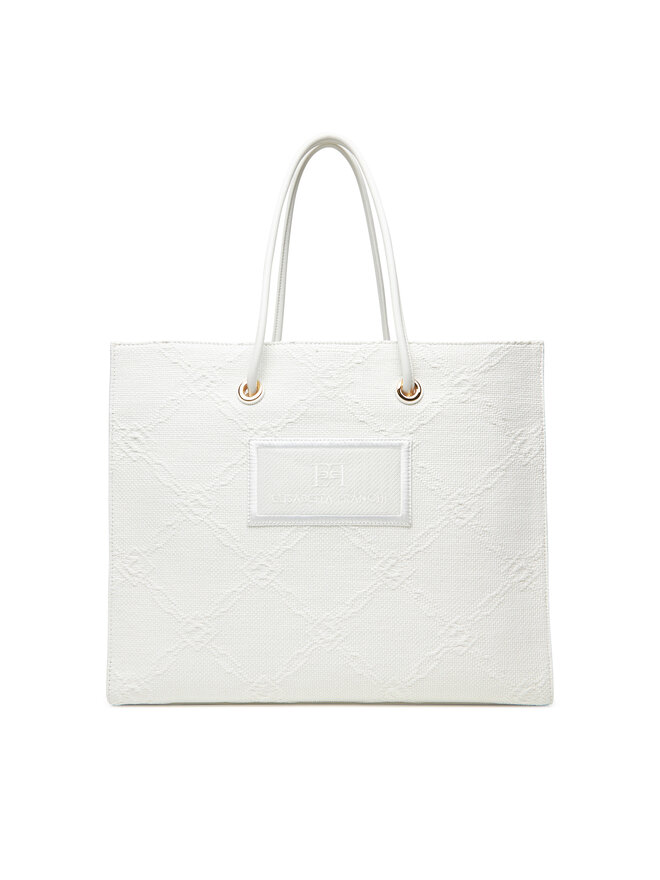 Elisabetta Franchi Geantă Elisabetta Franchi BS-82A-52E2-V440 Alb