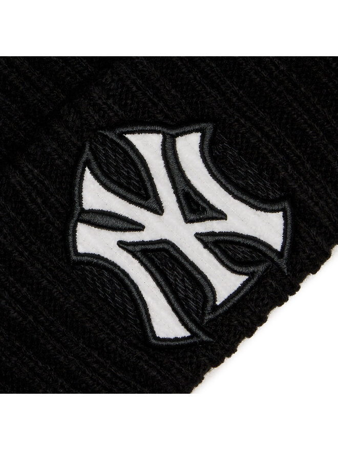 47 Brand Шапка 47 Brand MLB New York Yankees Thick Cord Logo 47 B-THCCK17ACE-BK Черен
