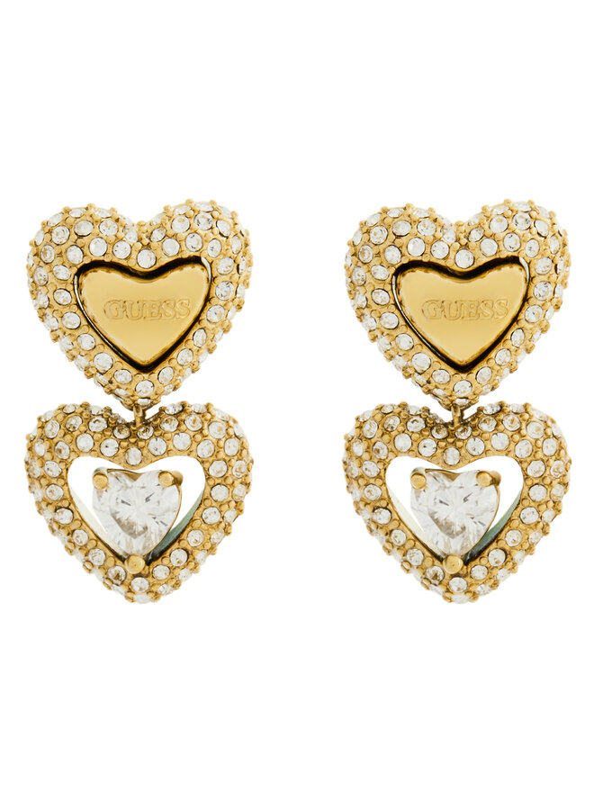 Guess Kolczyki Guess JUBE05 025JW Złoty