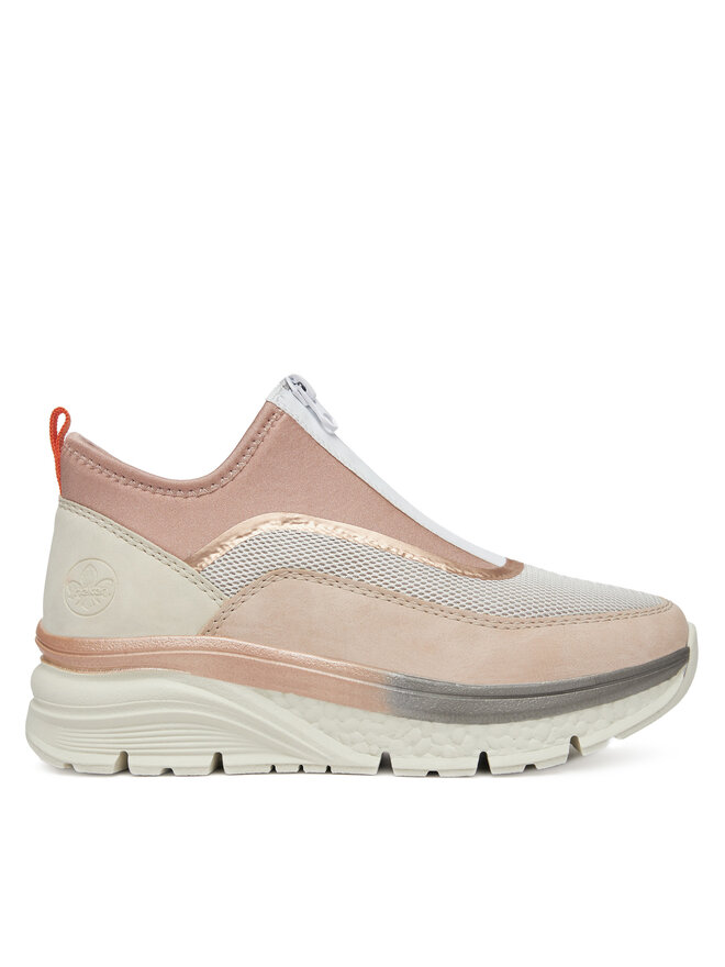 Rieker Sneakersy Rieker 48053-31 Ružová