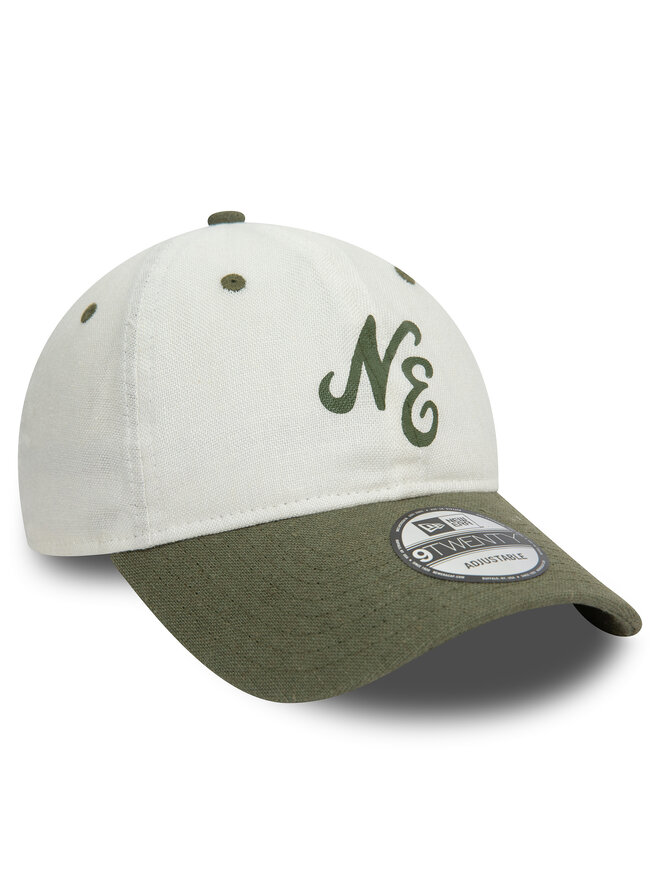 New Era Gorra con visera New Era Linen Script 920 Ne 60503545 Écru
